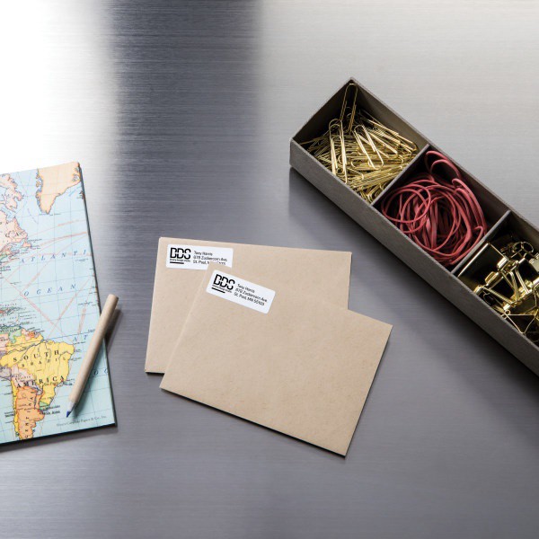 slide 2 of 4, Avery Glossy Permanent Labels, 11/16" X 1-3/4", White, Pack Of 600 Labels, 600 ct