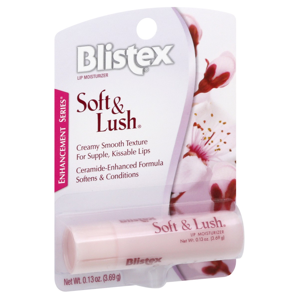 slide 2 of 9, Blistex Enhancement Series Soft & Lush Lip Moisturizer 0.13 oz, 0.13 oz