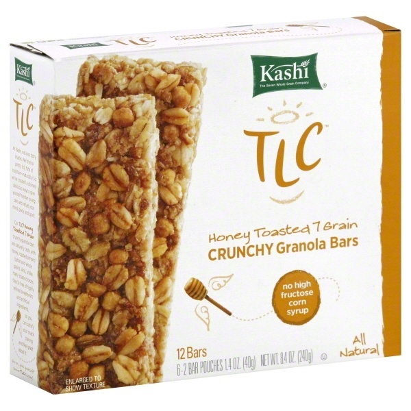 slide 1 of 1, Kashi Honey Toasted 7 Grain Crunchy Granola Bars, 12 ct; 8.4 oz