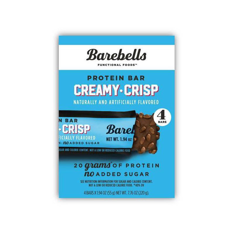 slide 1 of 3, Barebells Creamy Crisp Bar - 4-1.94 OZ, 4 ct
