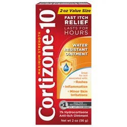 Cortizone-10 Cortizone 10 Water Resistant Ointment 2 oz.
