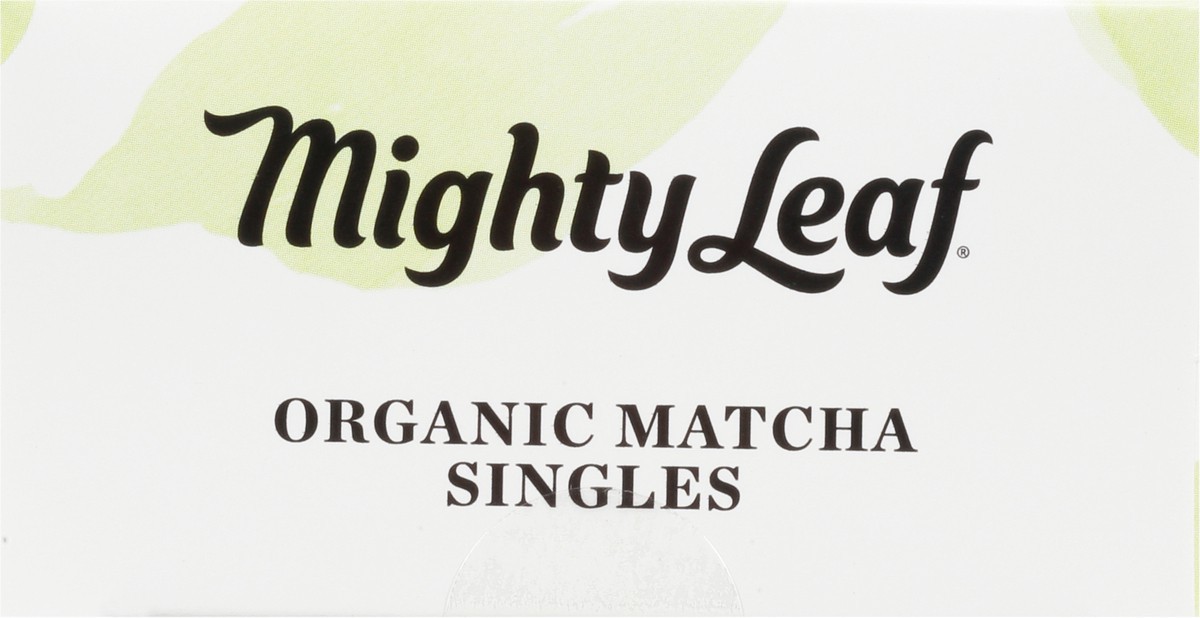 slide 12 of 13, Mighty Leaf Singles Organic Matcha Green Tea - 12 ct, 12 ct