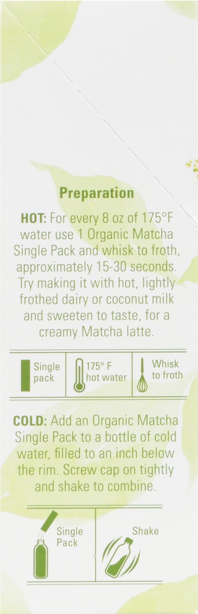 slide 8 of 13, Mighty Leaf Singles Organic Matcha Green Tea - 12 ct, 12 ct