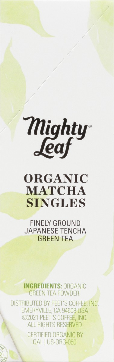 slide 9 of 13, Mighty Leaf Singles Organic Matcha Green Tea - 12 ct, 12 ct