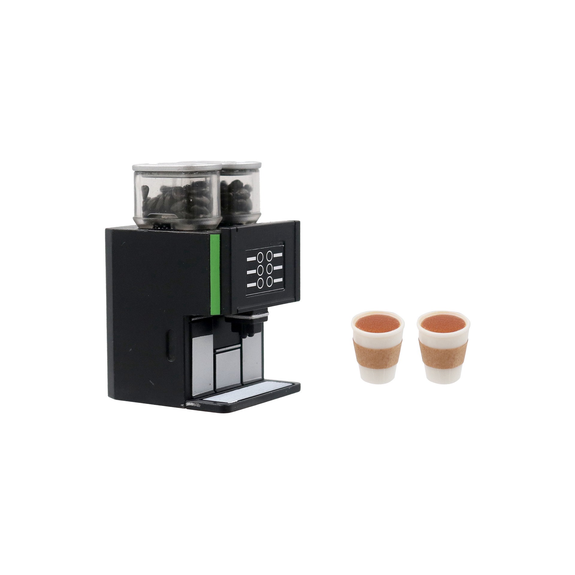 slide 3 of 3, Miniature Espresso Set By Make Market, 1.3 in x 1.21 in x 2.02 in