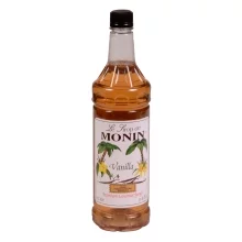 Monin Vanilla Syrup- 33.8 fl oz
