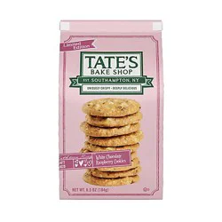 Tates Cookies White Chocolate Raspberry - 6.5 Oz