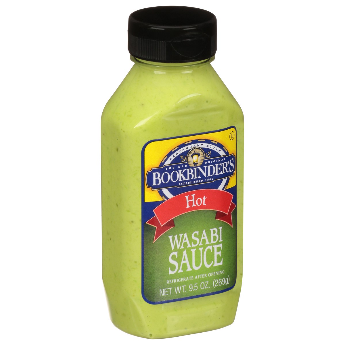 slide 3 of 13, Bookbinder's Hot Wasabi Sauce 9.5 oz, 9.5 oz