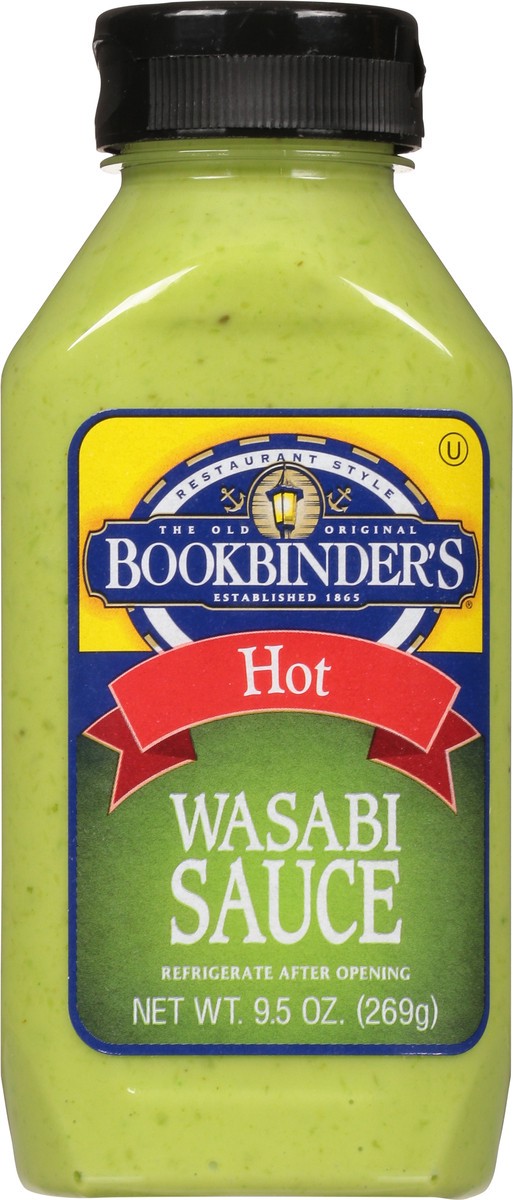 slide 9 of 13, Bookbinder's Hot Wasabi Sauce 9.5 oz, 9.5 oz