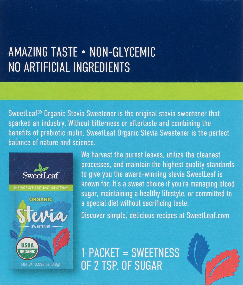 slide 6 of 9, SweetLeaf Organic Stevia Sweetener 35 ea, 35 ct