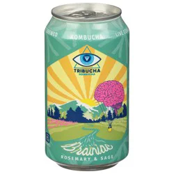 Tribucha Brainiac Kombucha - 12 fl oz