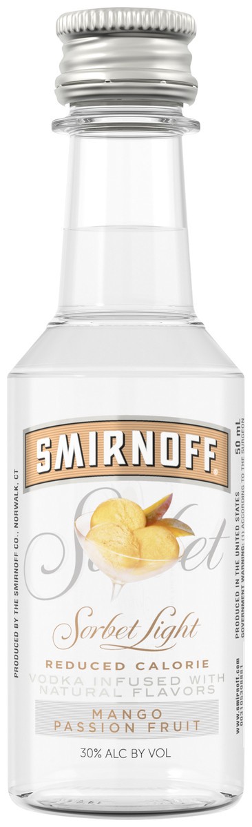 slide 6 of 6, Smirnoff Vodka, 50 ml