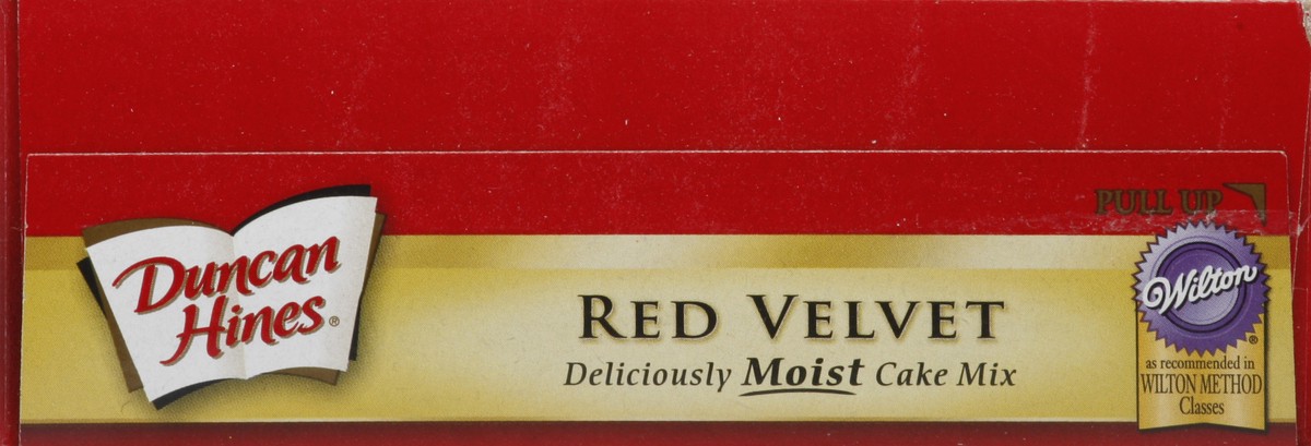 slide 2 of 4, Duncan Hines Signature Red Velvet Cake Mix, 16.5 oz