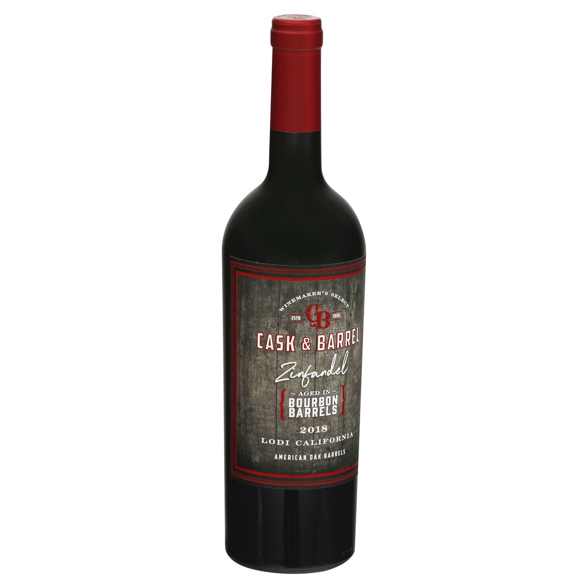 slide 9 of 11, Cask & Barrel Bourbon Zinfandel, 750 ml