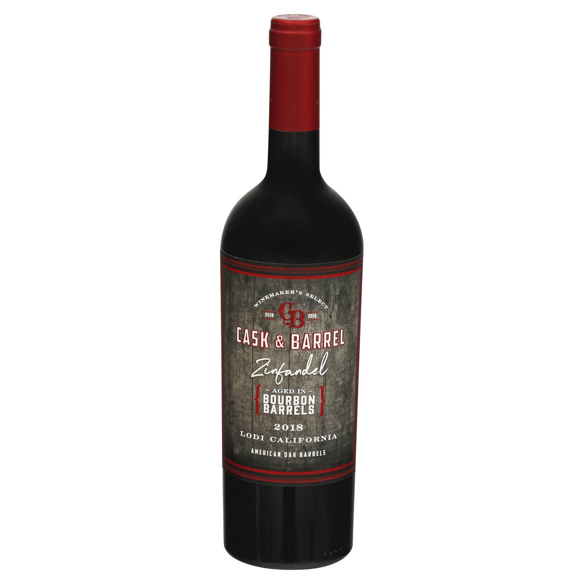 slide 8 of 11, Cask & Barrel Bourbon Zinfandel, 750 ml