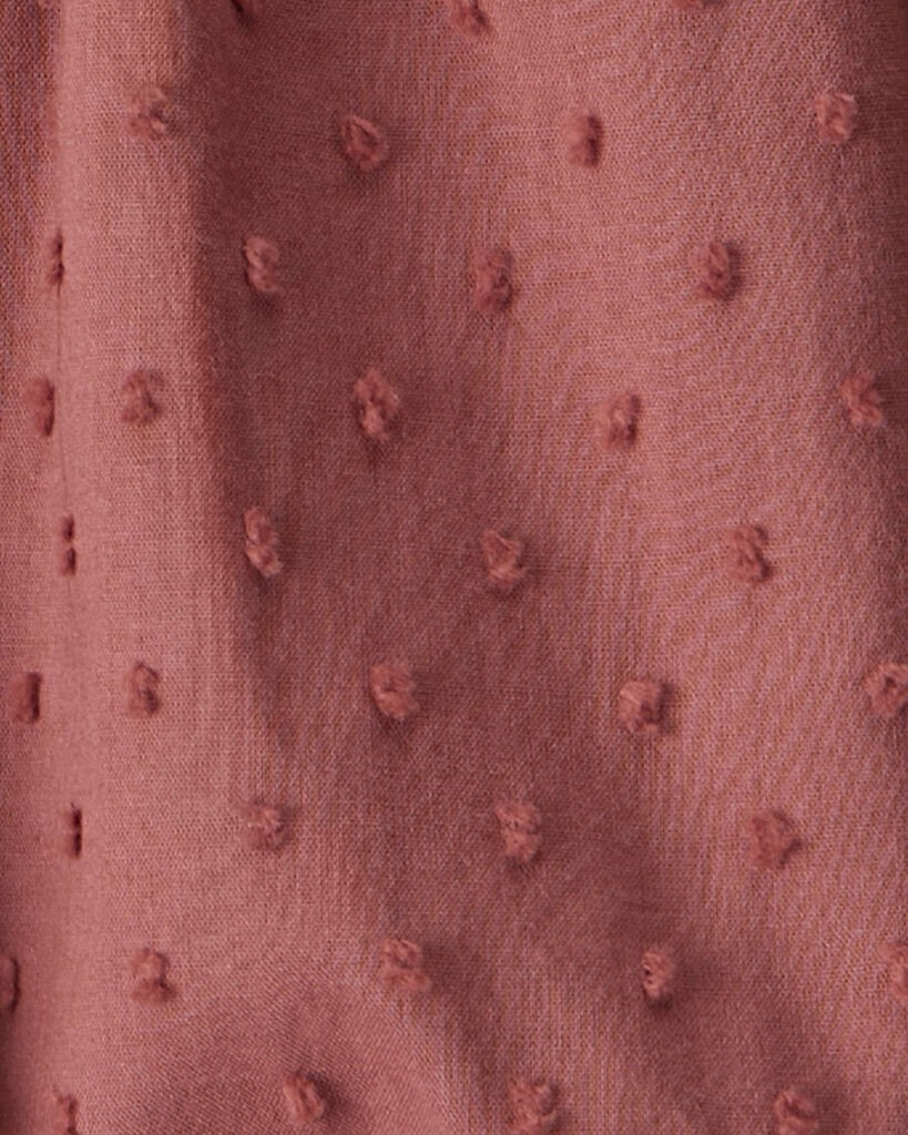 slide 3 of 3, Littleplanet Baby Girl Organic Cotton Prairie Bubble Mojave Red 18M, 1 ct