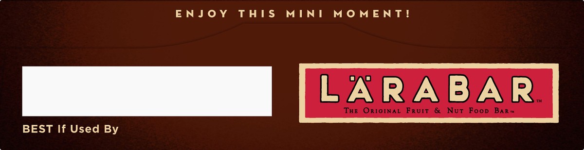 slide 6 of 10, LÄRABAR Peanut Butter Chocolate Chip Mini Bars, Gluten Free Vegan, 10 ct, 10 ct