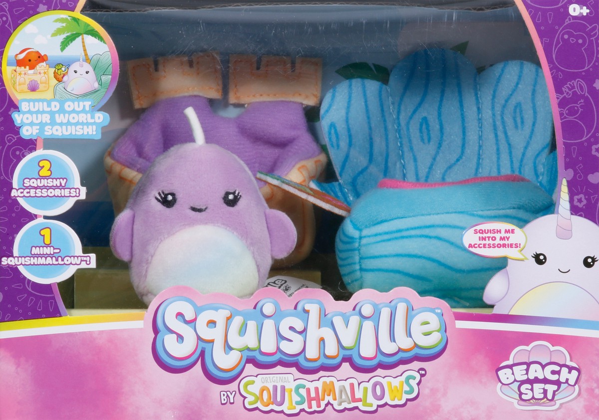 slide 6 of 13, Squishmallows Squishville Beach Set Toys 1 ea, 1 ct