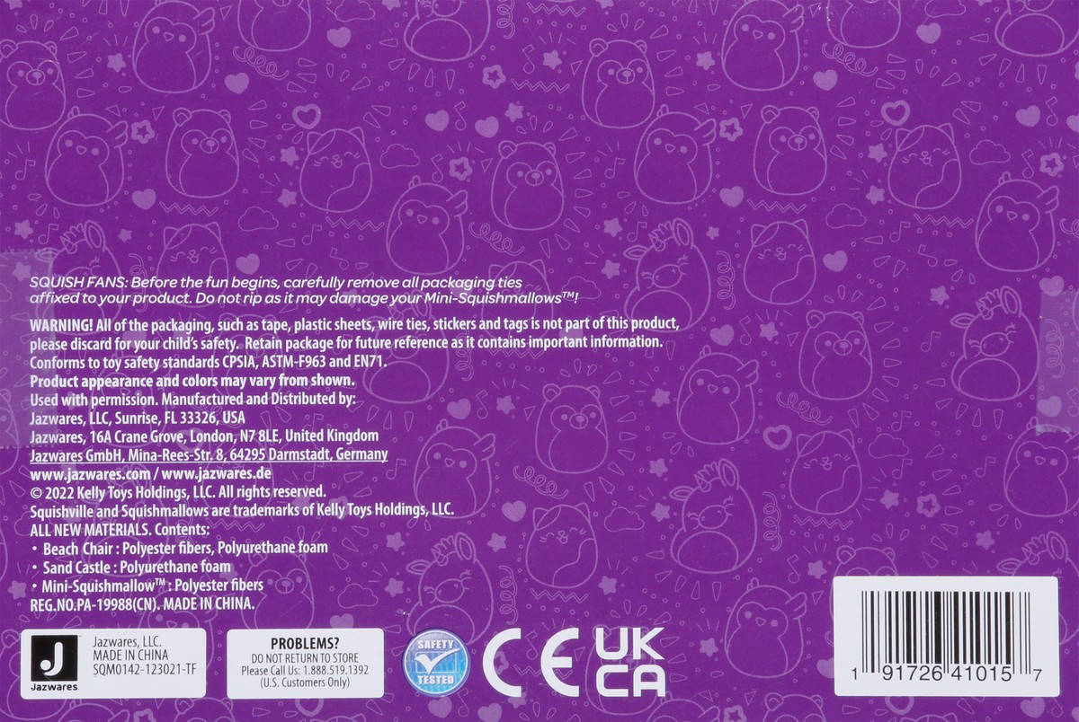 slide 13 of 13, Squishmallows Squishville Beach Set Toys 1 ea, 1 ct