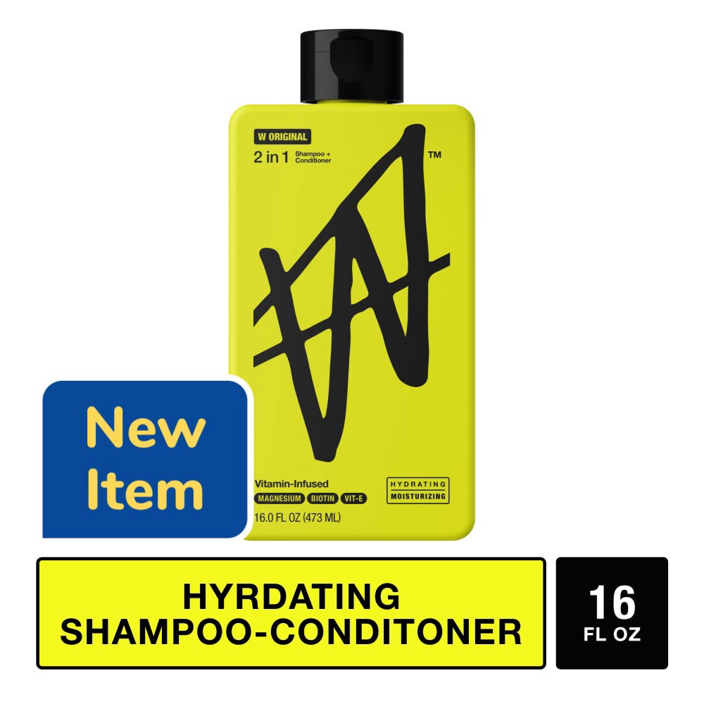 slide 1 of 6, W™ 2-in-1 Shampoo & Conditioner Orginal, 16 fl oz