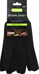 Cordova Brown Jersey Gloves