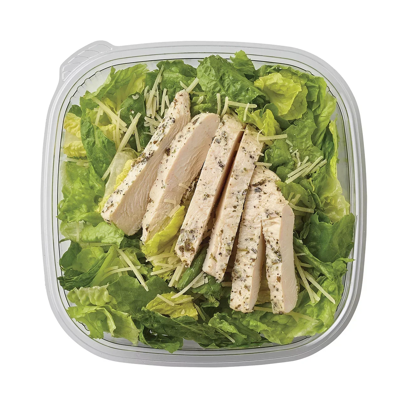 slide 1 of 1, Meal Simple by H-E-B Chicken Caesar Entrée Salad, 9.5 oz