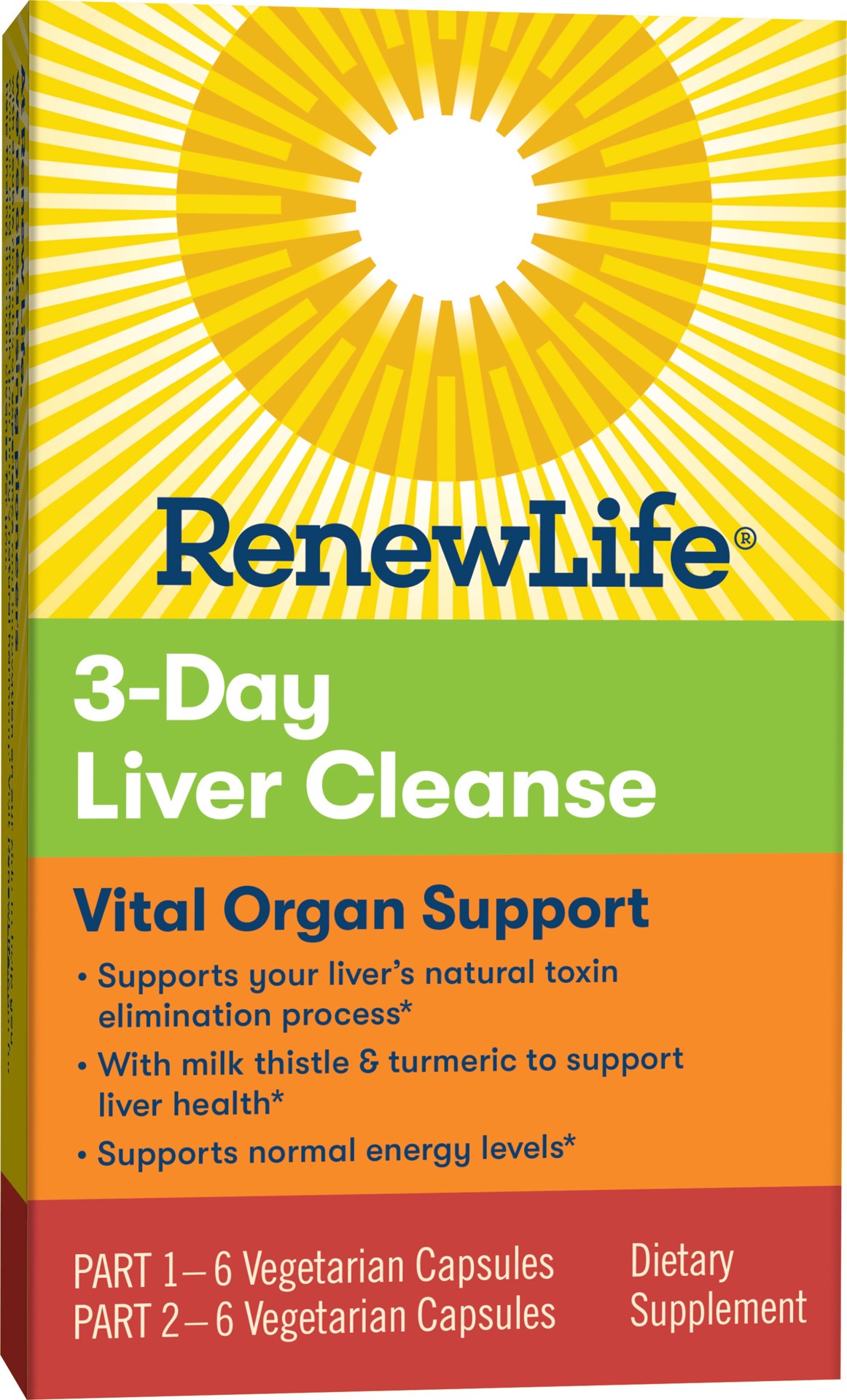 slide 2 of 5, Renew Life Cleanse, Adult, 3-Day Liver Cleanse, Dietary Supplement, 2-Part, 3-Day Program, 12 ct