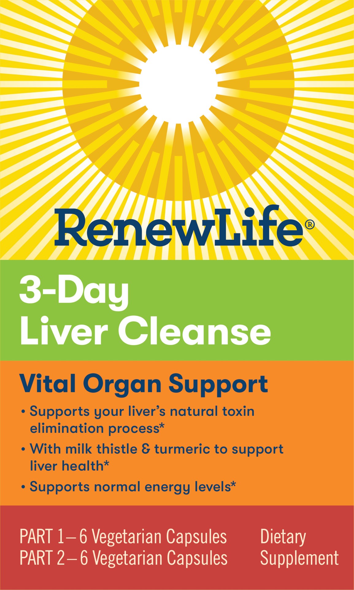 slide 1 of 5, Renew Life Cleanse, Adult, 3-Day Liver Cleanse, Dietary Supplement, 2-Part, 3-Day Program, 12 ct