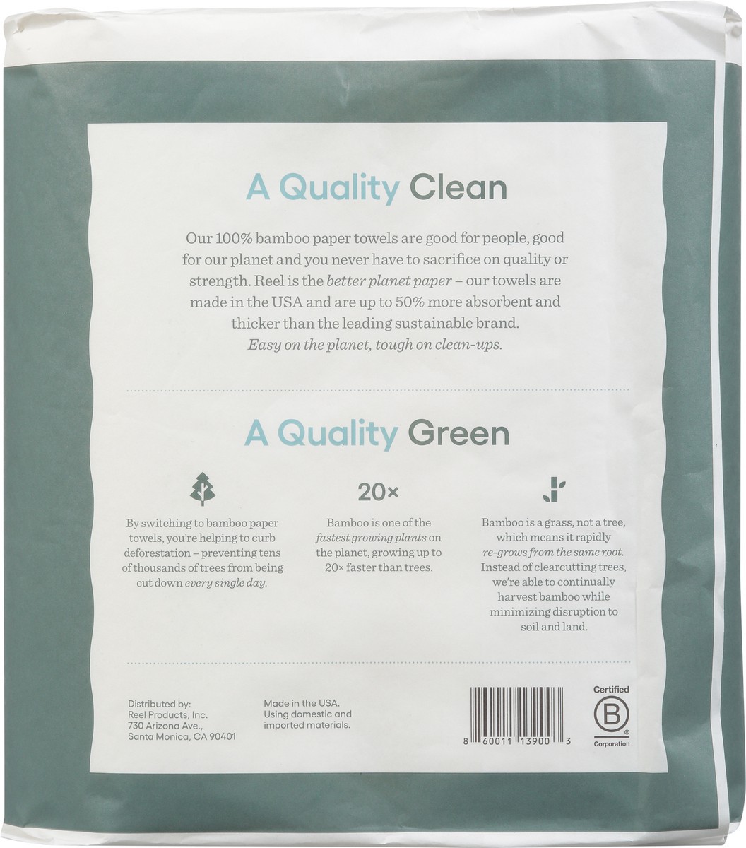 slide 7 of 11, Reel Premium Bamboo Paper Towels 2ct - 2 RL, 2 ct