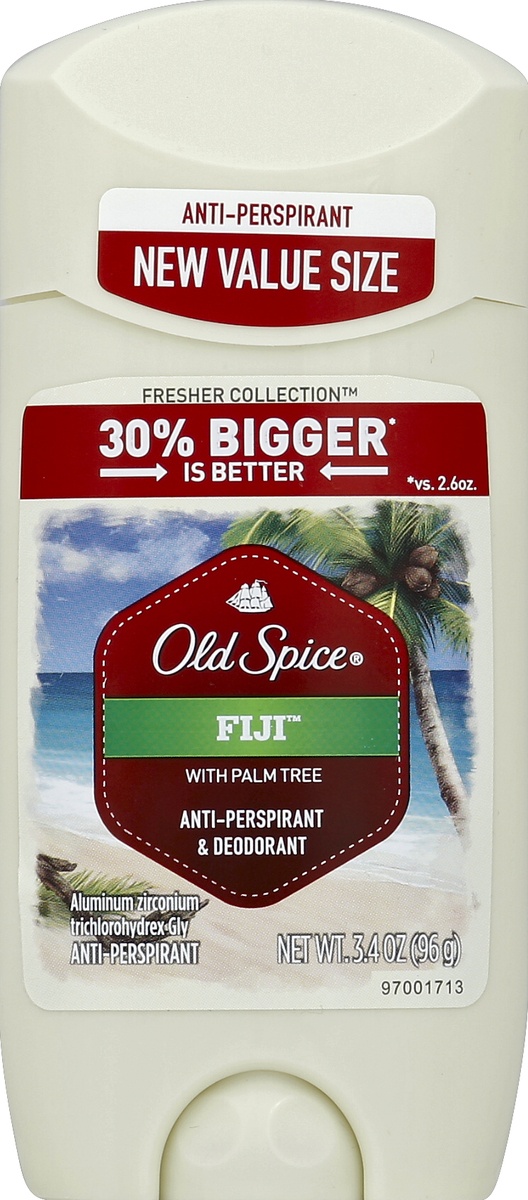 slide 1 of 1, Old Spice Anti-Perspirant & Deodorant 3.4 oz, 3.4 oz