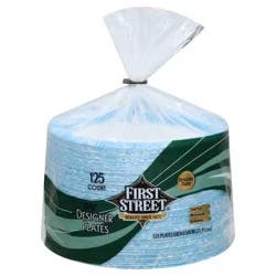 First Street 8 5/8 Inch Designer Paper Plates