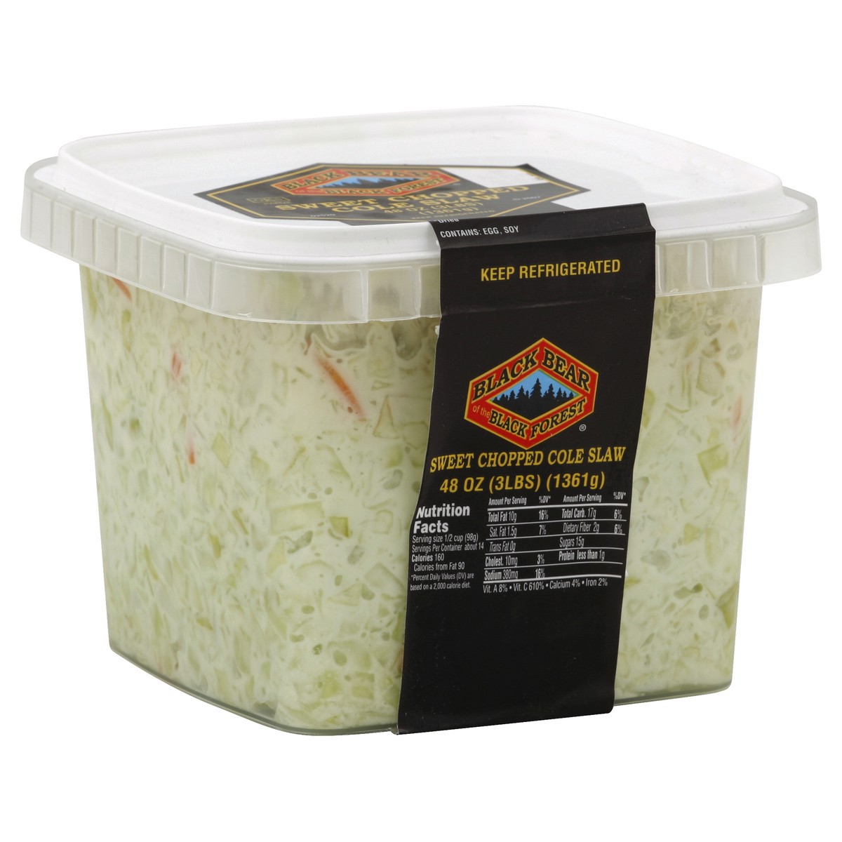 slide 4 of 4, Black Bear of the Black Forest Cole Slaw 48 oz, 48 oz