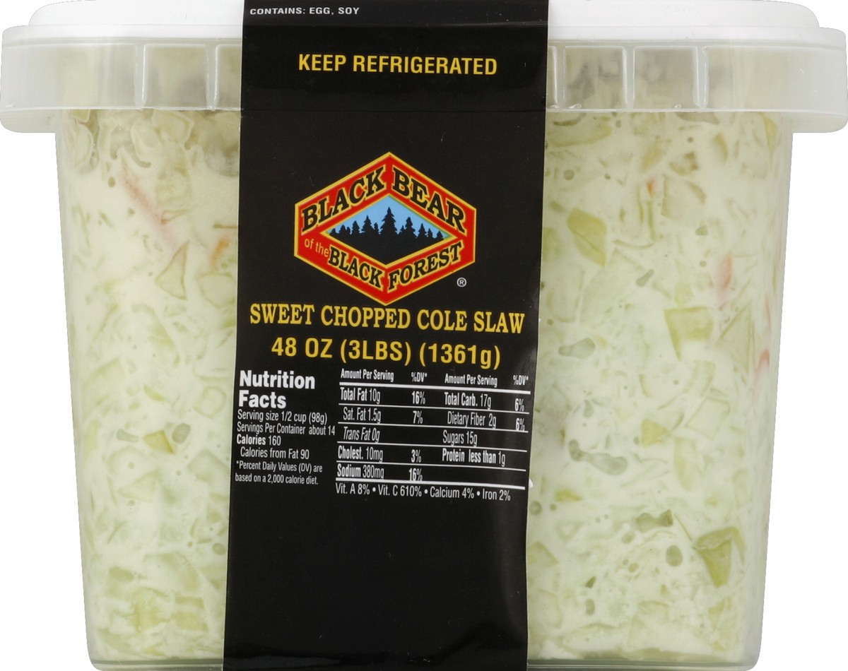 slide 1 of 4, Black Bear of the Black Forest Cole Slaw 48 oz, 48 oz