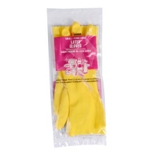 slide 1 of 1, ARRAY Small Yellow Rubber Gloves, 2 ct