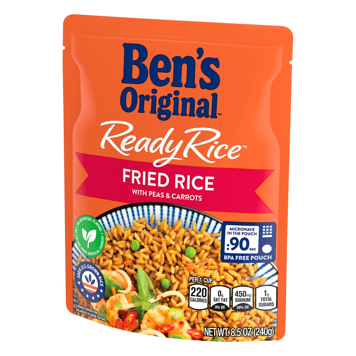 slide 3 of 9, BEN'S ORIGINAL™ READY RICE™. Fried Rice, 8.5 oz pouch, 8.5 oz