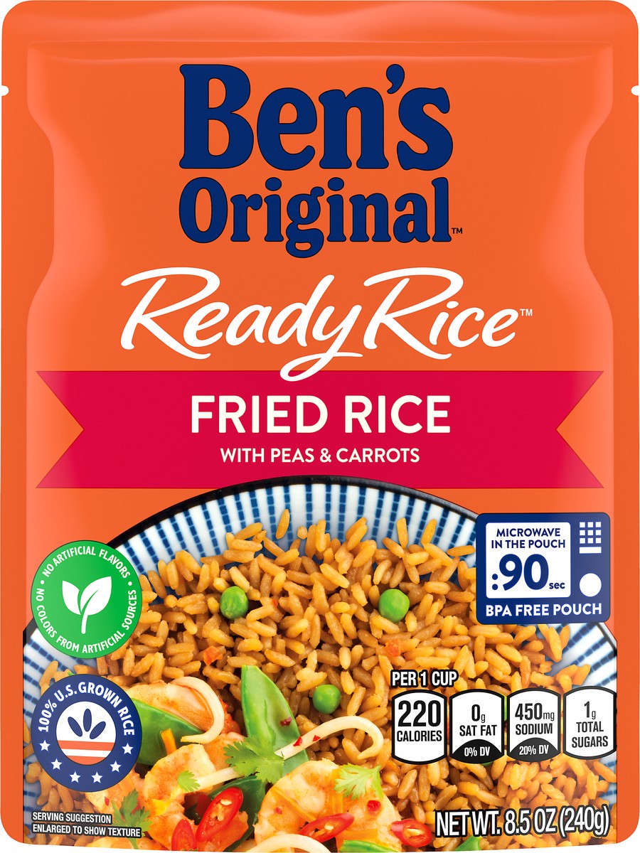 slide 7 of 9, BEN'S ORIGINAL™ READY RICE™. Fried Rice, 8.5 oz pouch, 8.5 oz