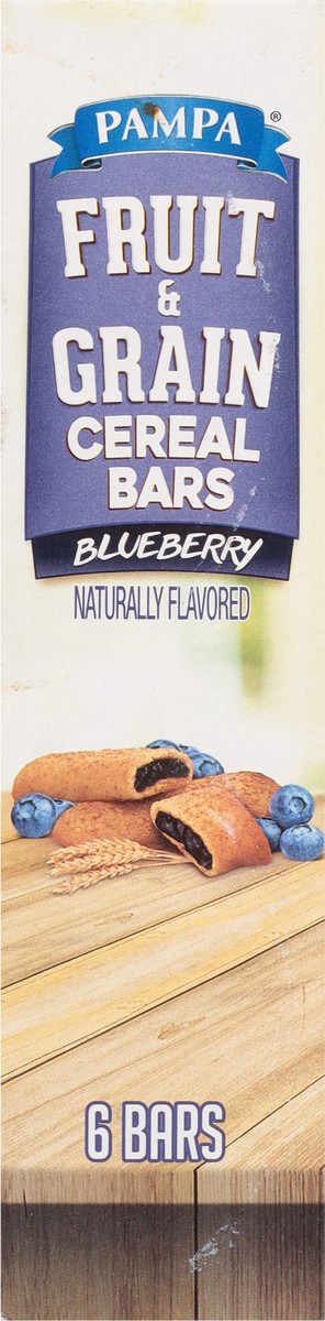 slide 7 of 9, Pampa Fruit & Grain Blueberry Cereal Bars 6 - 1 oz Bars, 6 ct