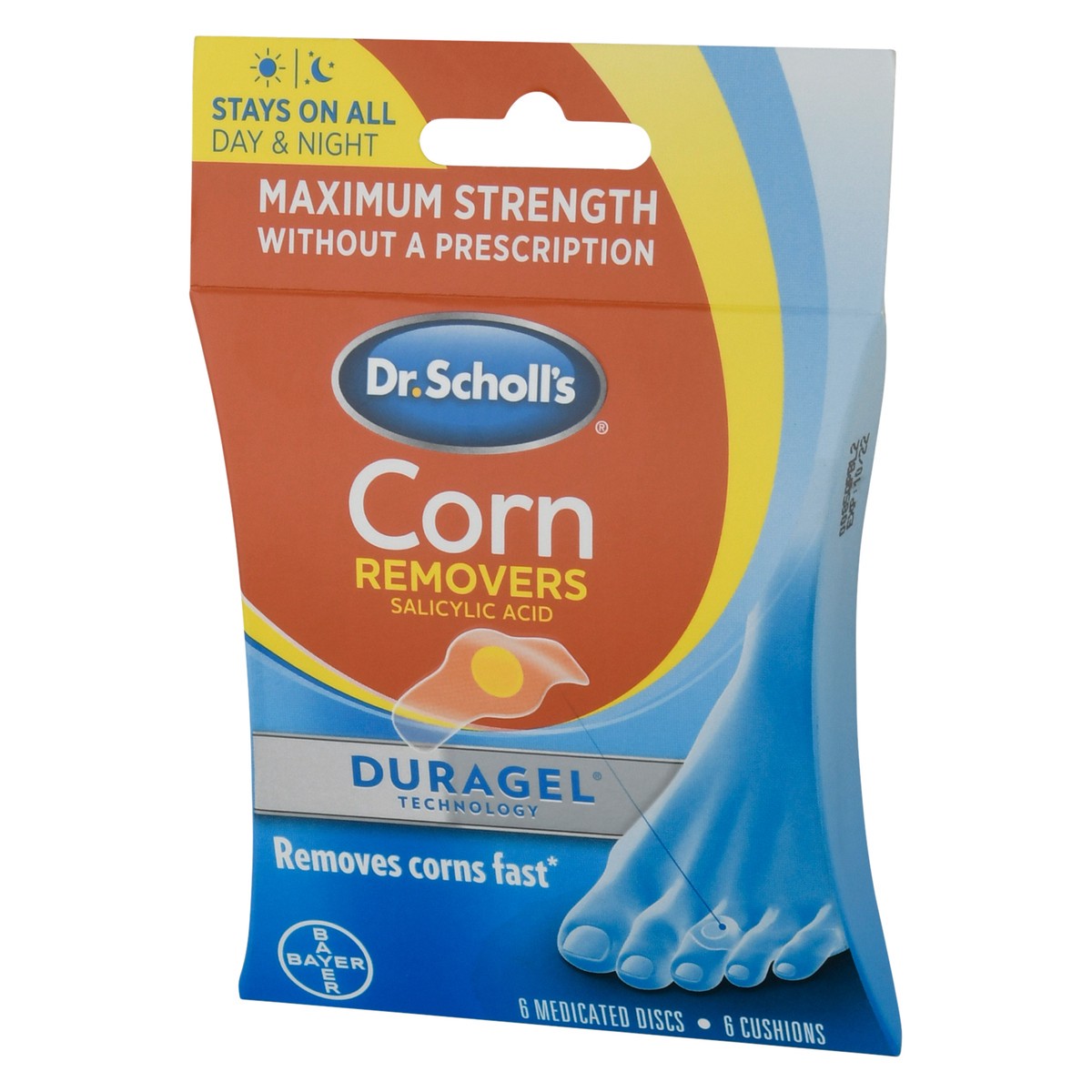 slide 8 of 9, Dr. Scholl's Duragel Corn Remvr, 6 ct