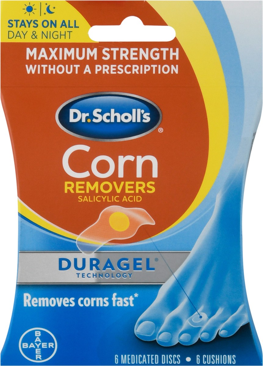 slide 4 of 9, Dr. Scholl's Duragel Corn Remvr, 6 ct