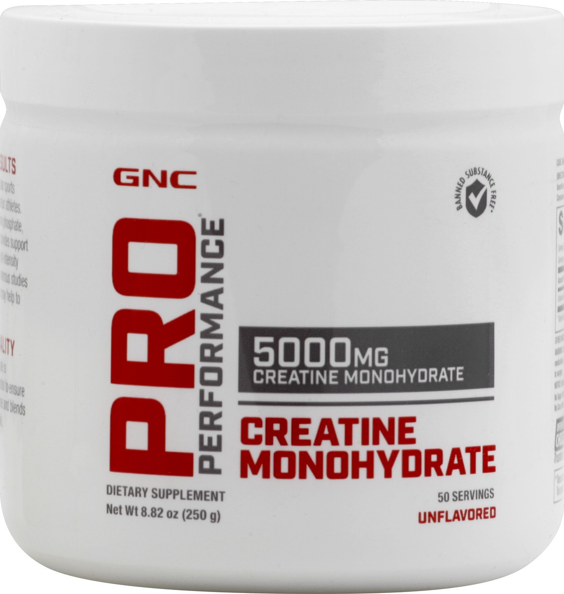 slide 7 of 7, GNC Creatine Monohydrate 8.82 oz, 8.82 oz