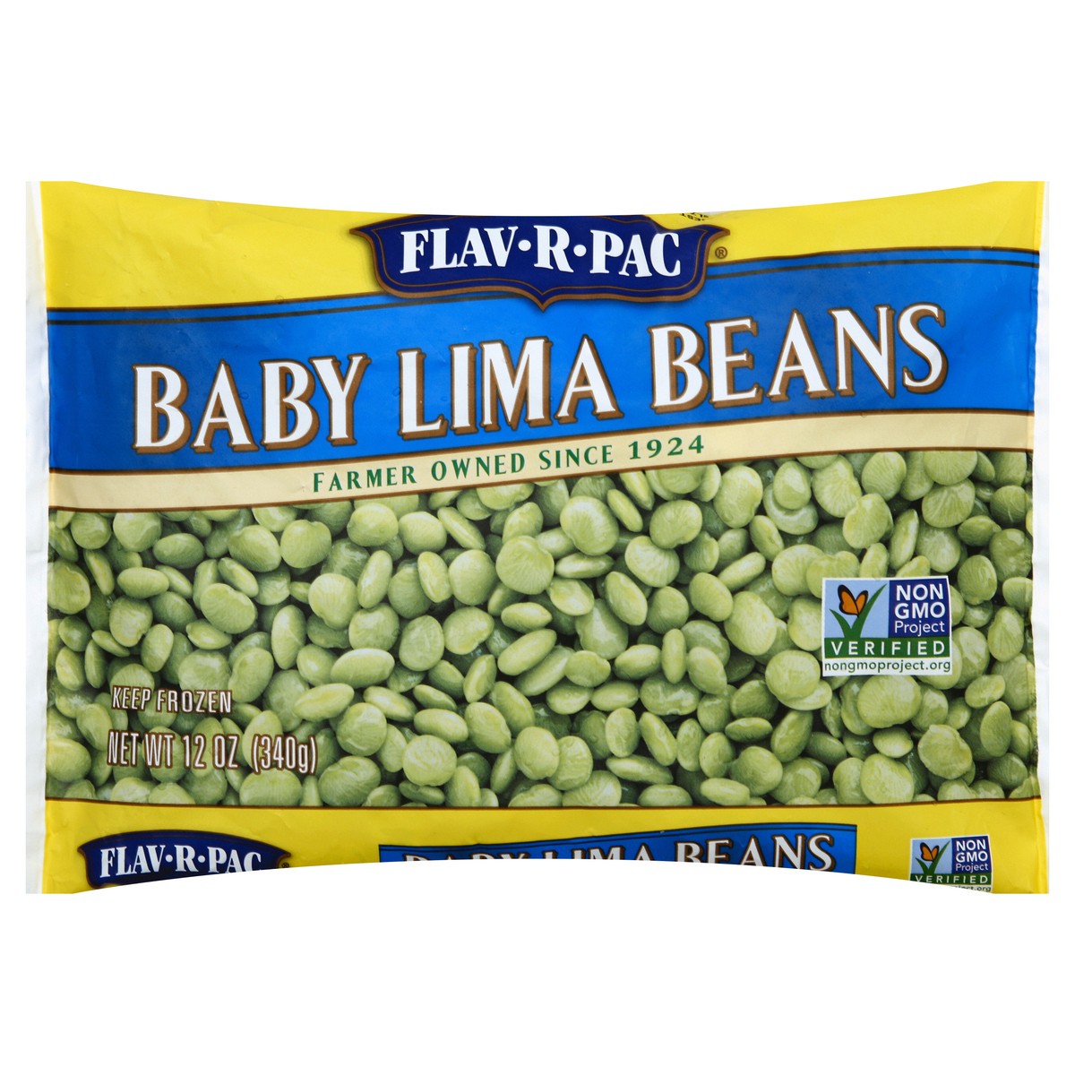 slide 3 of 8, Flav-R-Pac Baby Lima Beans 12 oz, 12 oz