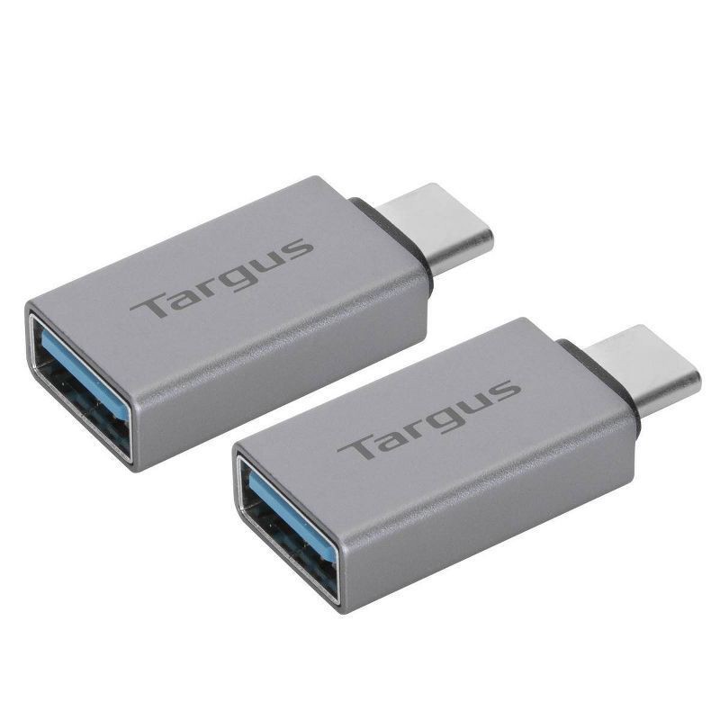 slide 7 of 10, Targus USB-C to USB-A Adapter - 2pk, 2 ct