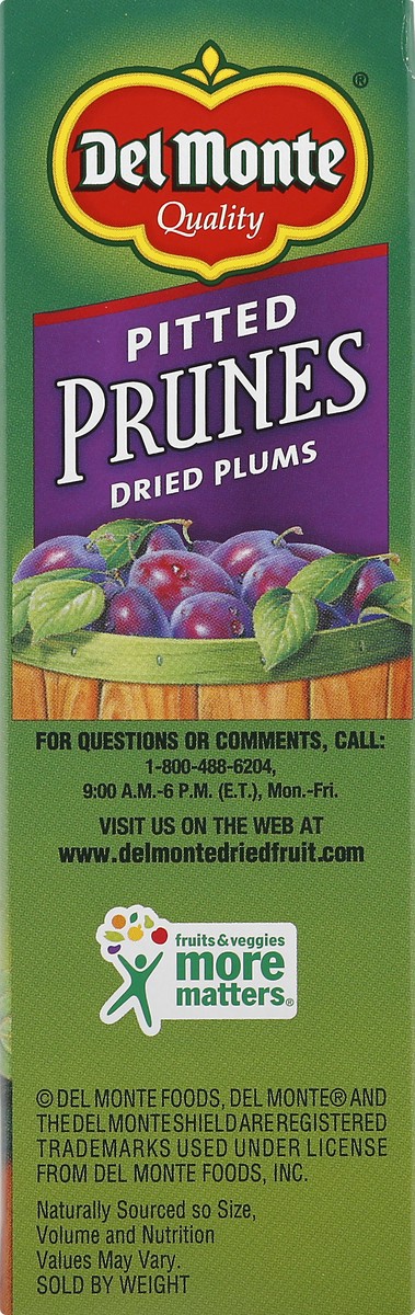 slide 3 of 13, Del Monte Pitted Prunes 7 oz, 7 oz