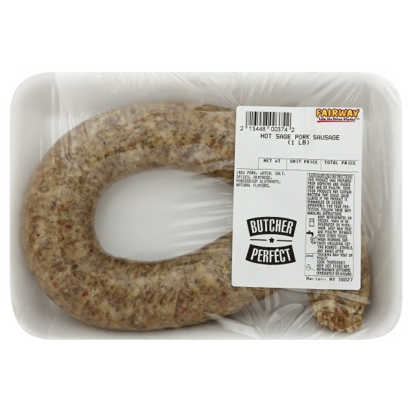 slide 1 of 1, Sausage Hot Sage #5, per lb