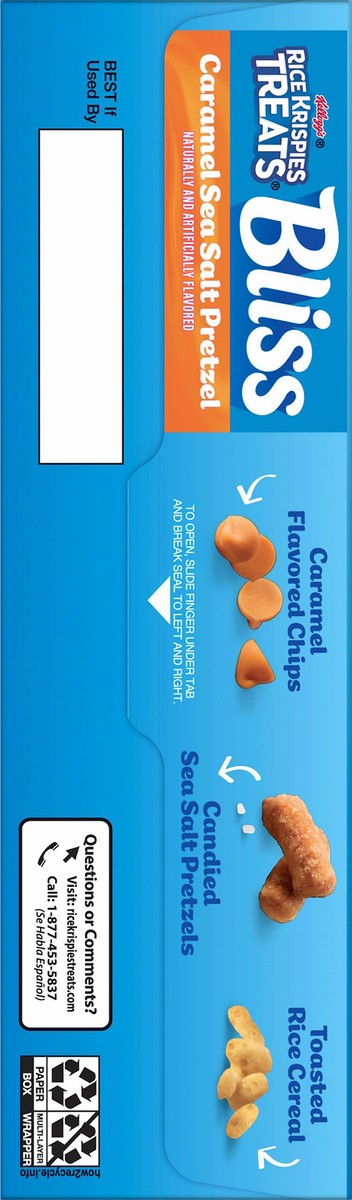 slide 10 of 14, Rice Krispies Treats Squares Caramel Pretzel 5oz, 6 ct