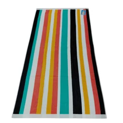 Sol Borne Jacq Towel Newport Stripe 36inx72in