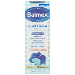 Balmex 11.3% Zinc Oxide Rash Cream Tube