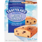 slide 1 of 1, Tastykake Blueberry Muffin Jrs, 12 oz