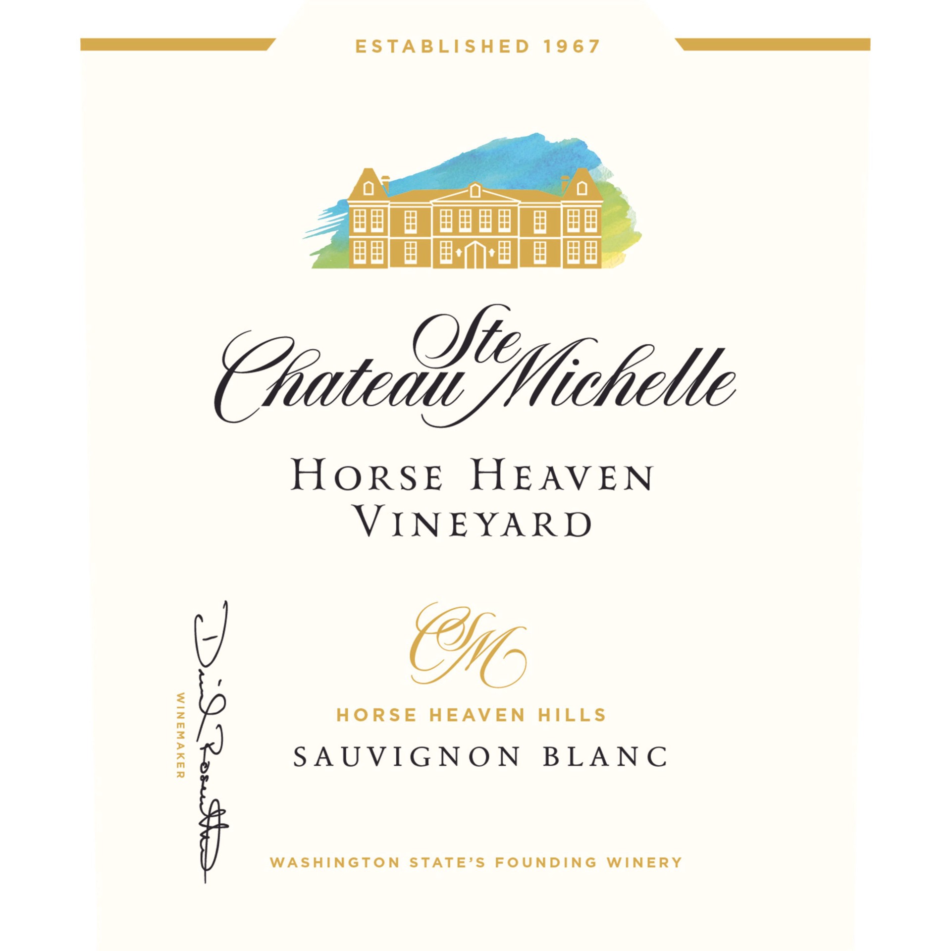 slide 7 of 8, Chateau Ste. Michelle Horse Heaven Hills Sauvignon Blanc, White Wine, 750 mL Bottle, 750 ml