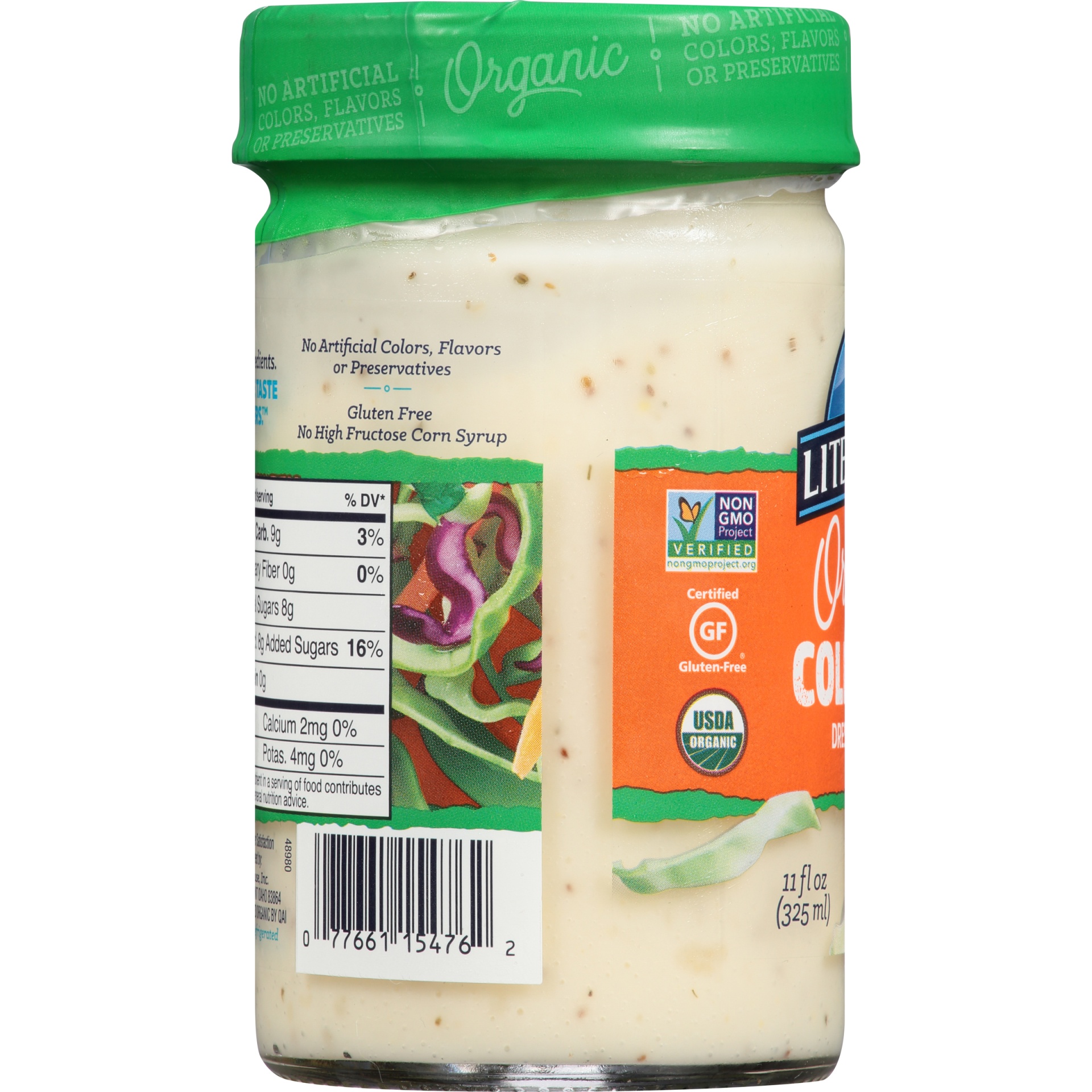 slide 5 of 6, Litehouse Organic Coleslaw Dressing & Dip 11 fl. oz. Jar, 11 oz